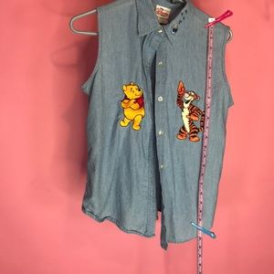Winnie the Pooh denim vest